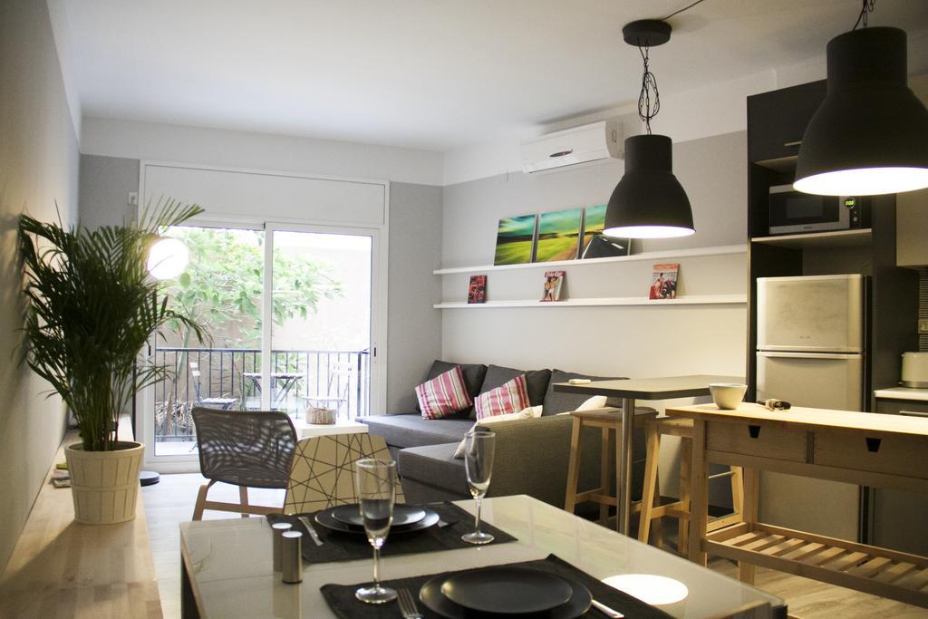 Idyllic Apartment With Terrace Barcelona Ruang foto